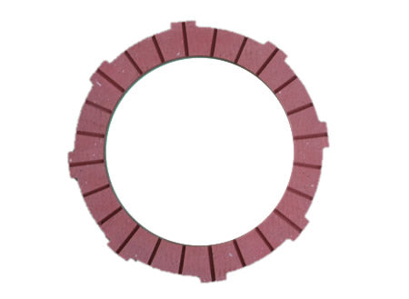 Clutch Plate-Pink Fibre  - CP-F-P